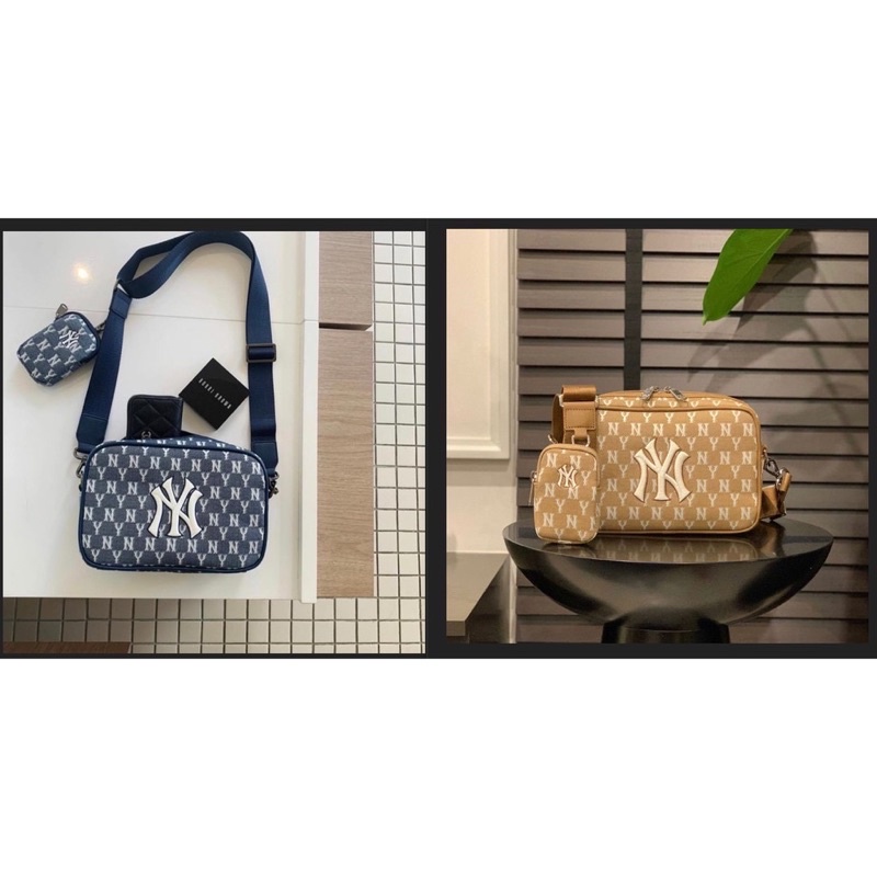(Tqxk 1:1) Size 23cm Túi đeo chéo mini chữ nhật Jacquard-Monogram có đủ 3 màu