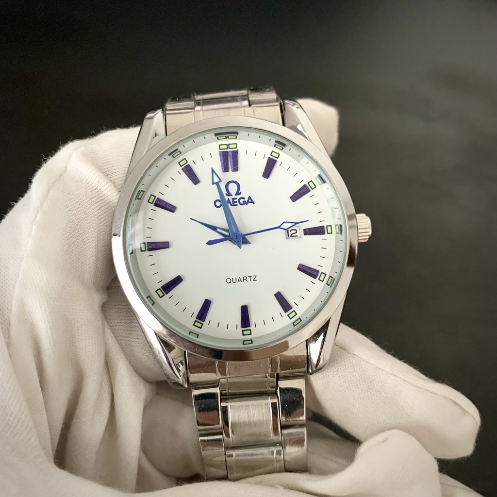 [Sale Sốc] Đồng Hồ Nam Omega OM065 Dây Thép Chống Xước, Chống Nước | BigBuy360 - bigbuy360.vn