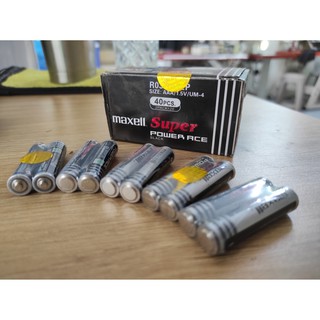 Pin Thiểu maxell AAA / AA Hộp 40 Viên