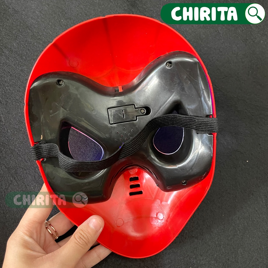 Đồ Chơi Người Nhện CÓ ĐÈN - Mặt Nạ Người Nhện Siêu Anh Hùng, Người Sắt - Đồ Chơi Trẻ Em Chirita