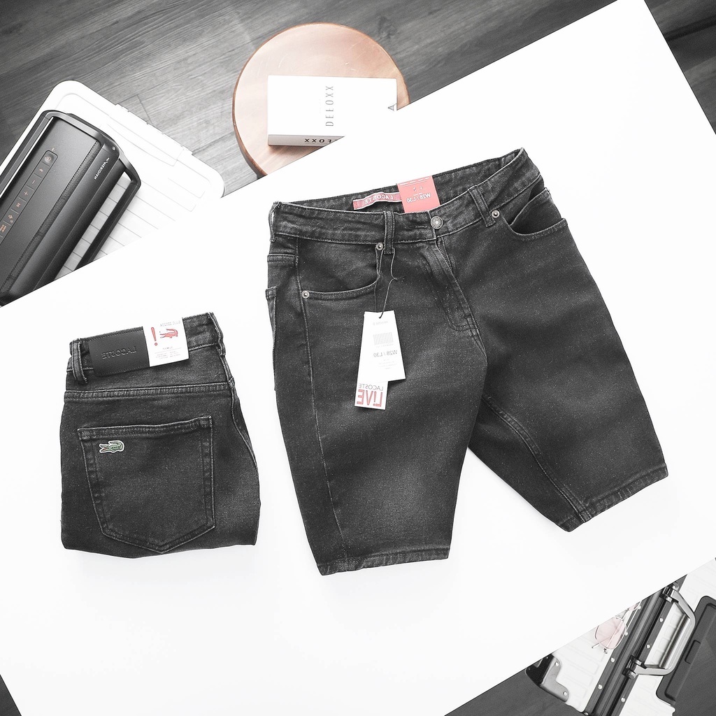 HÀNG VNXK - Quần đùi jean nam có co giãn form SLim chuẩn đẹp - có size Big từ 48KG>95KG LC3