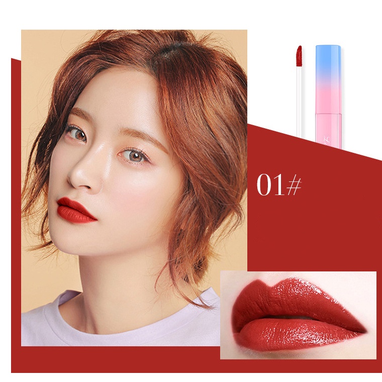 Son Kem Tint Lì Lameila Velvet Lips Glaze – Làm Mịn Môi, siêu xinh