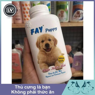 Phấn Tắm Khô Cho Chó FAY PUPPY 120g Phụ kiện Long Vũ