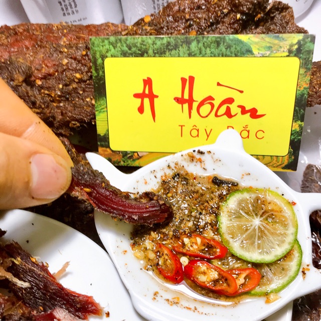 [GÓI ĂN THỬ] Thịt Trâu Gác Bếp Tây Bắc Chính Hiệu 125gr tặng kèm chẩm chéo | BigBuy360 - bigbuy360.vn