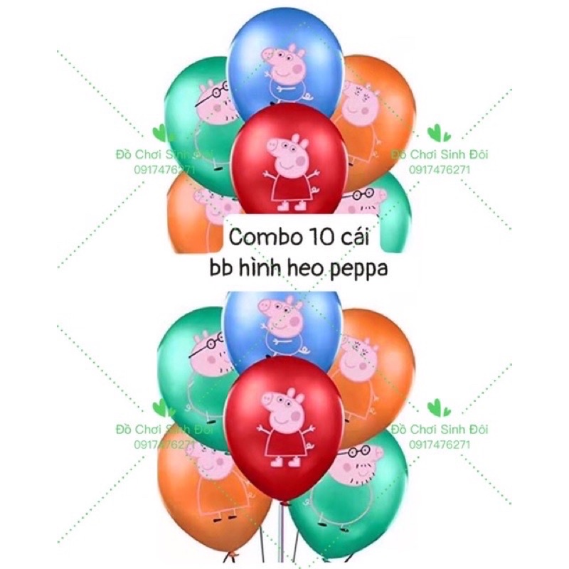 CÁC MẪU ĐỒ CHƠI HEO PEPPA