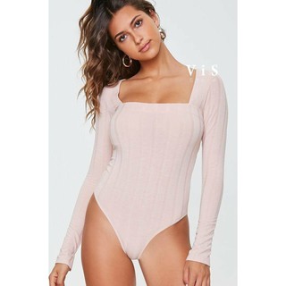 BODYSUIT DÀI TAY HỒNG