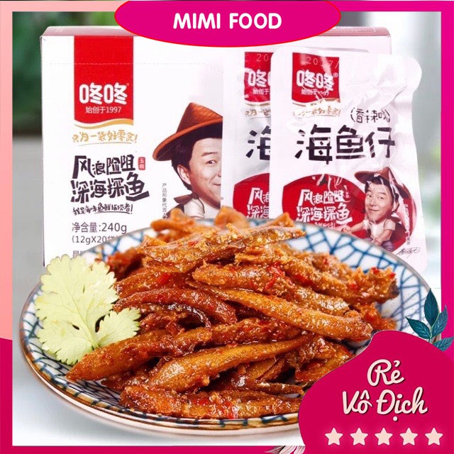 CÁ CAY 12g ❌ Đặc sản nổi tiếng Hồ Nam ăn vặt nội địa cay thơm ngon | BigBuy360 - bigbuy360.vn