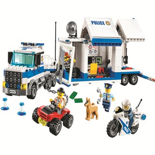 Lắp ghép Mô hình 20657 Mobile Command Center Trạm Chỉ Huy Di Động Và Cuộc Đào Tẩu Của Bọn Cướp Nhà Băng