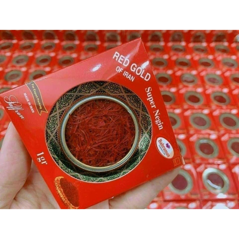 Saffaron, Nhụy Hoa Nghệ Tây Safaron BAHRAMAN IRAN 1Gram