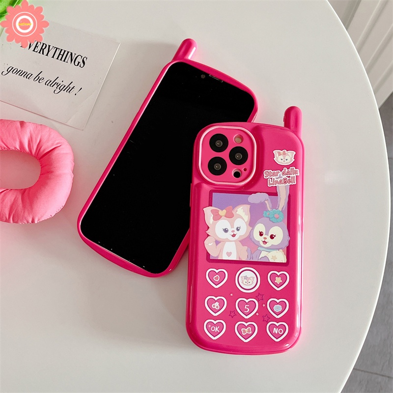 Ốp Điện Thoại Đệm Khí Mềm Hình Disney Linabelu StellaLou Hoạt Hình Sáng Tạo Cho iPhone 7 8 Plus 11 12 13 Pro MAX X XR XS MAX