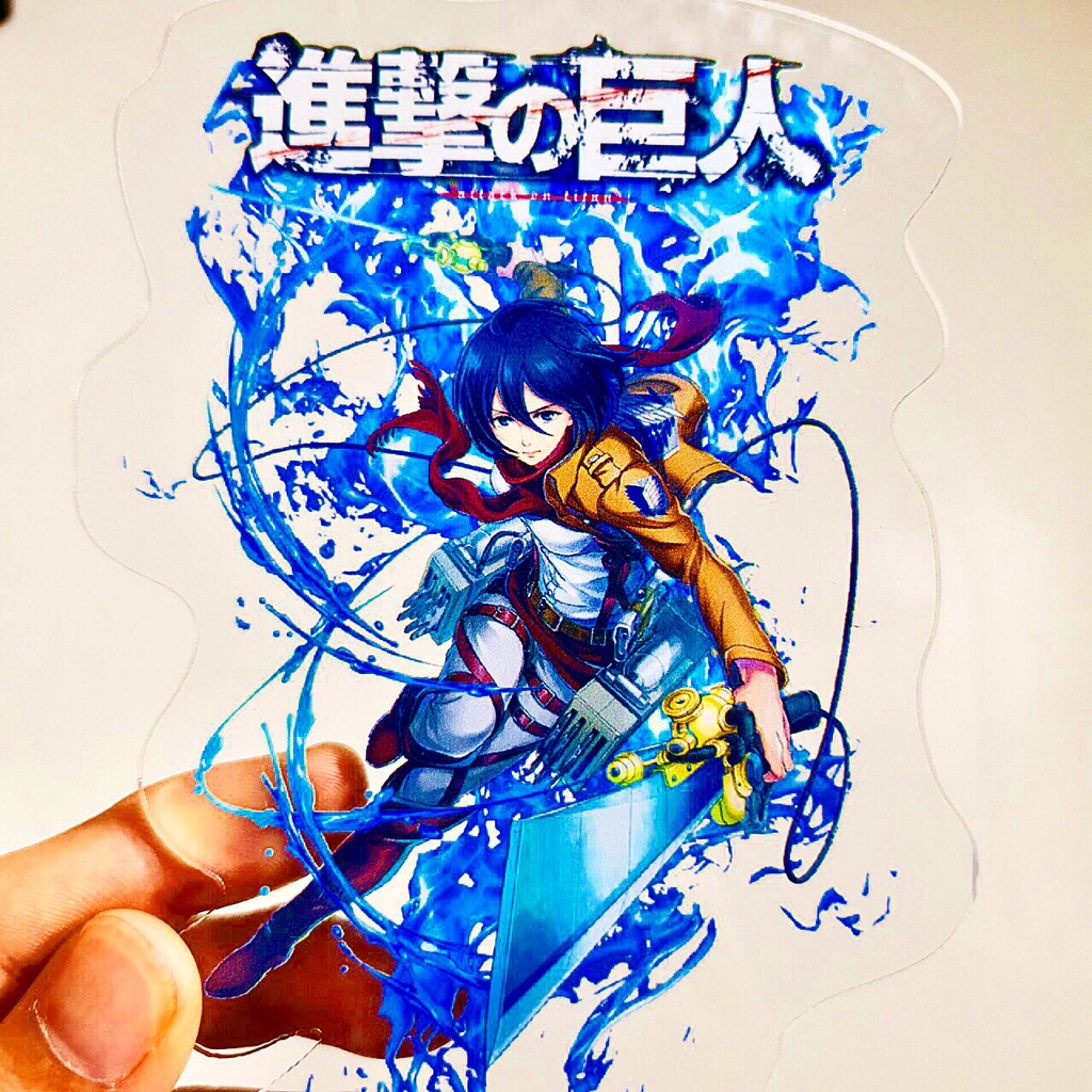 Mô hình standee anime bằng arcrylic Jujutsu Kaisen, Tokyo Revengers, Genshin Impact, Kimetsu no Yaiba, Attack on Titan