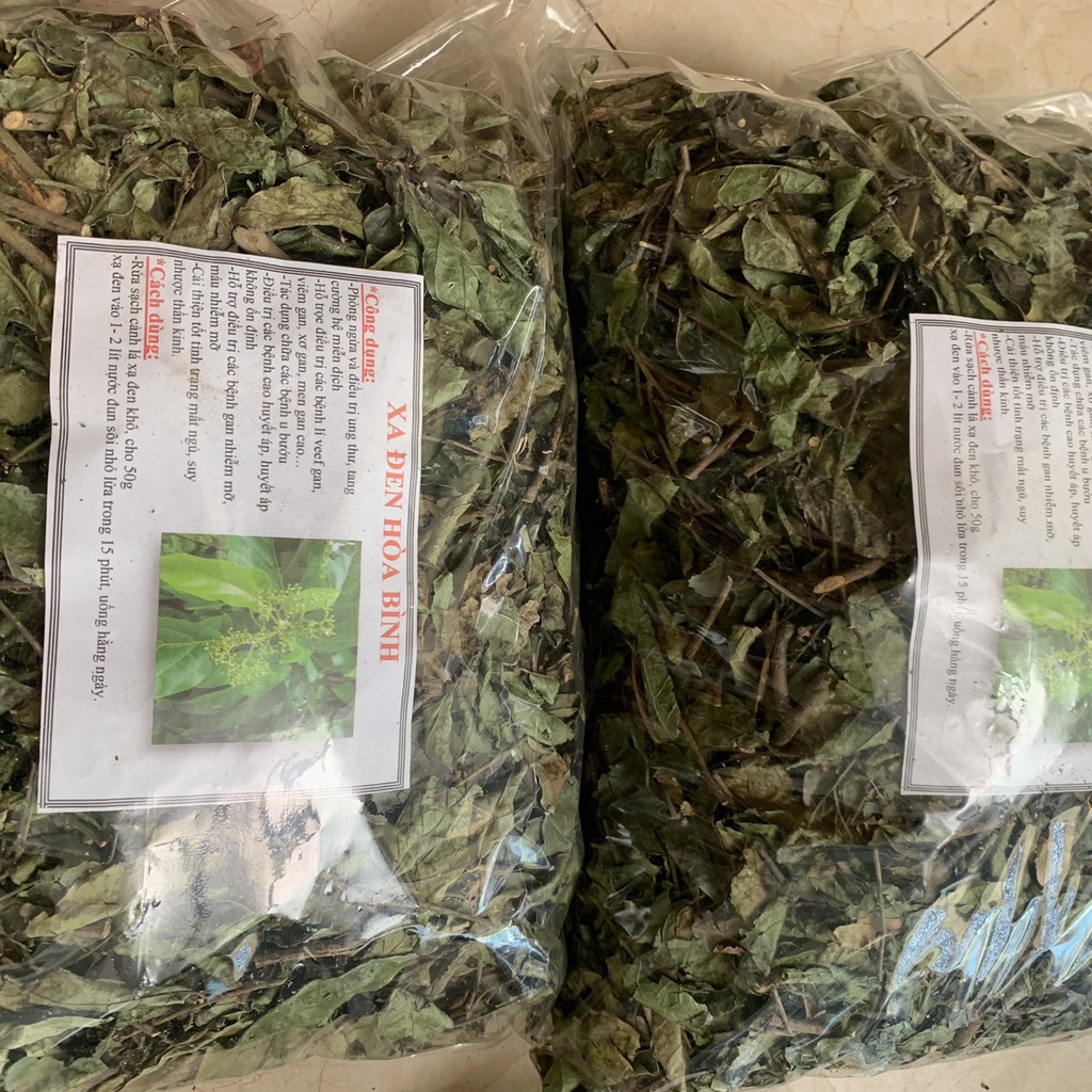 Xạ đen hòa bình , Lá xạ đen khô 1kg