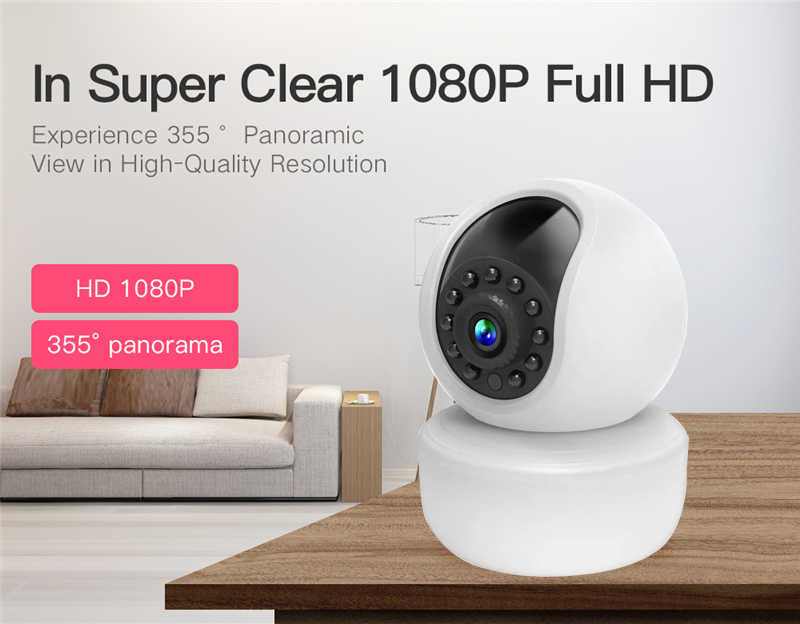 Camera Ip Wifi Không Dây Mini 1080p Ptz