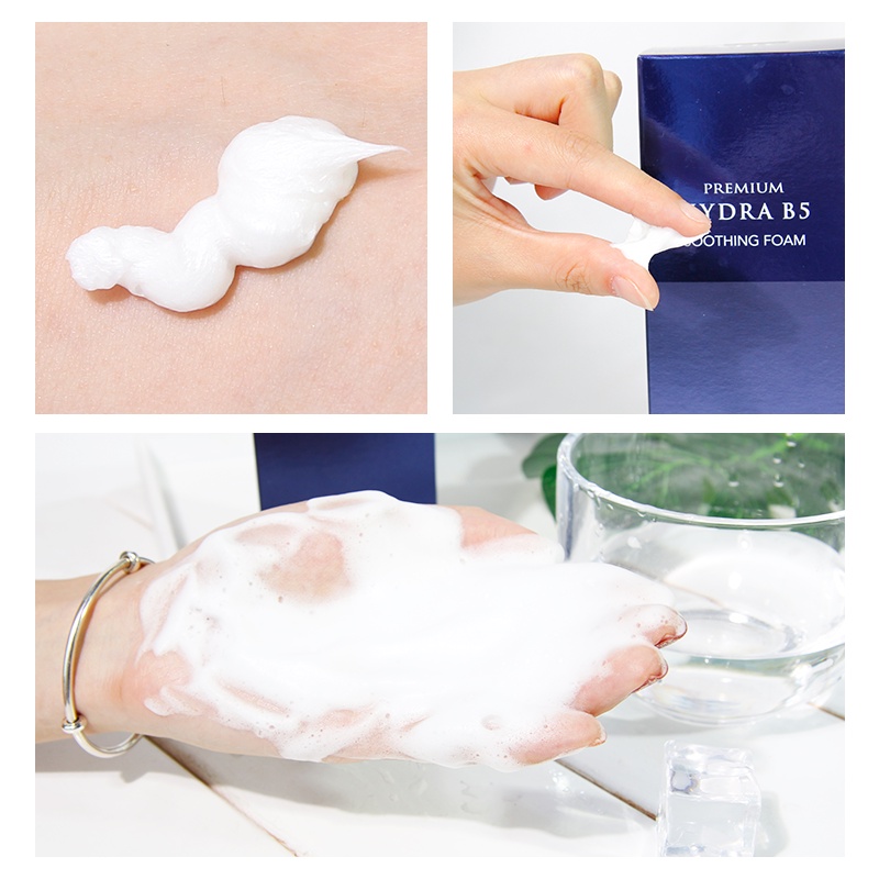 Sữa Rửa Mặt AHC b5 hyaluronic acid Làm Sạch Sâu Dưỡng Ẩm Kiểm Soát Dầu Làm Sạch Sâu 180ml