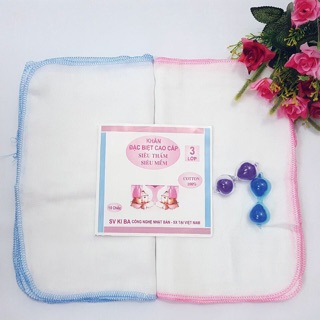 [Freeship đơn 50k] Set 10 khăn sữa cho bé