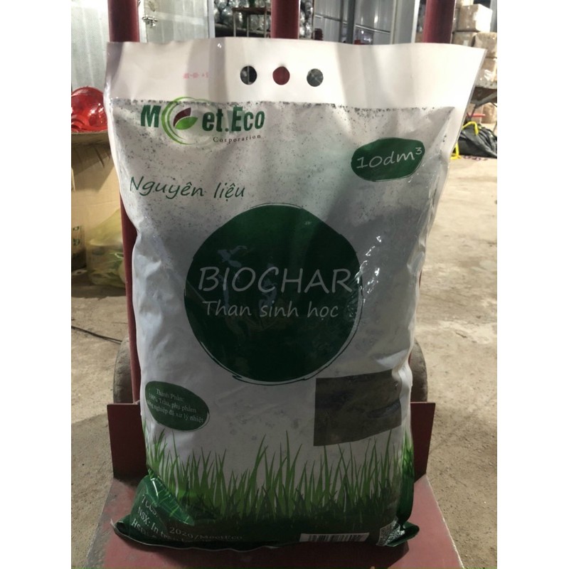 Túi 2kg vỏ lạc hun dùng để giữ ẩm, làm giá thể hoặc tạo độ thoáng cho cây trồng