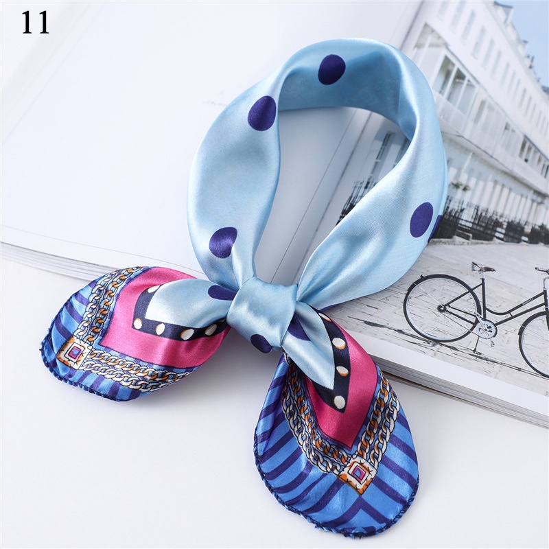 Khăn Choàng Cổ In Họa Tiết Da Báo Thời Trang Cho Nữ 50cm