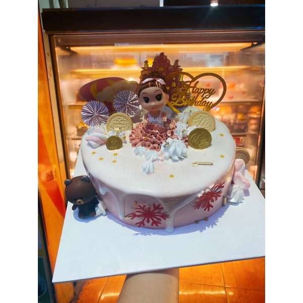 Bánh kem/bánh sinh nhật búp bê