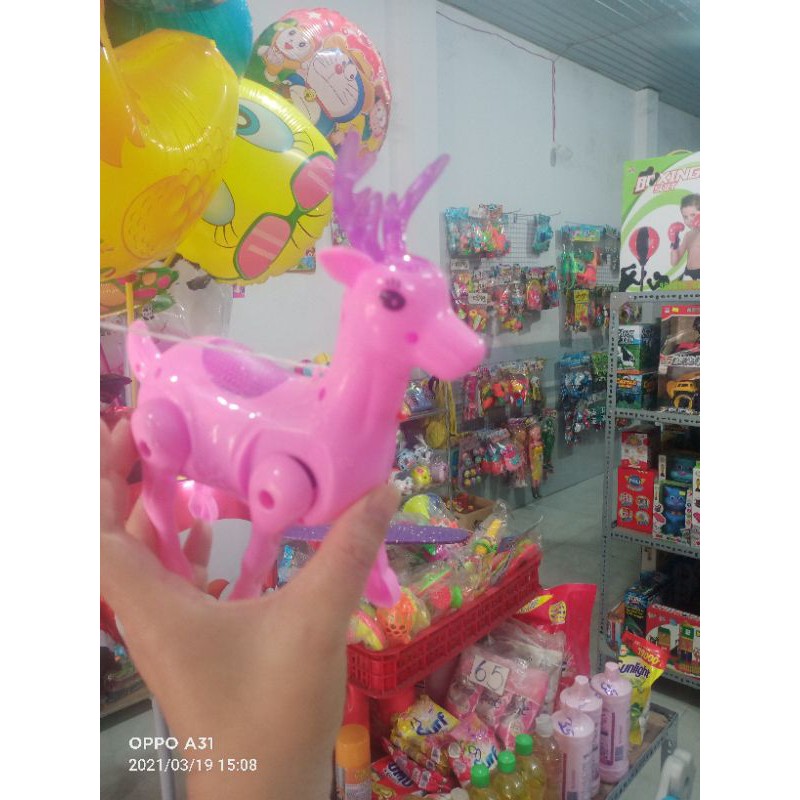 Nai pin có đèn có nhạc