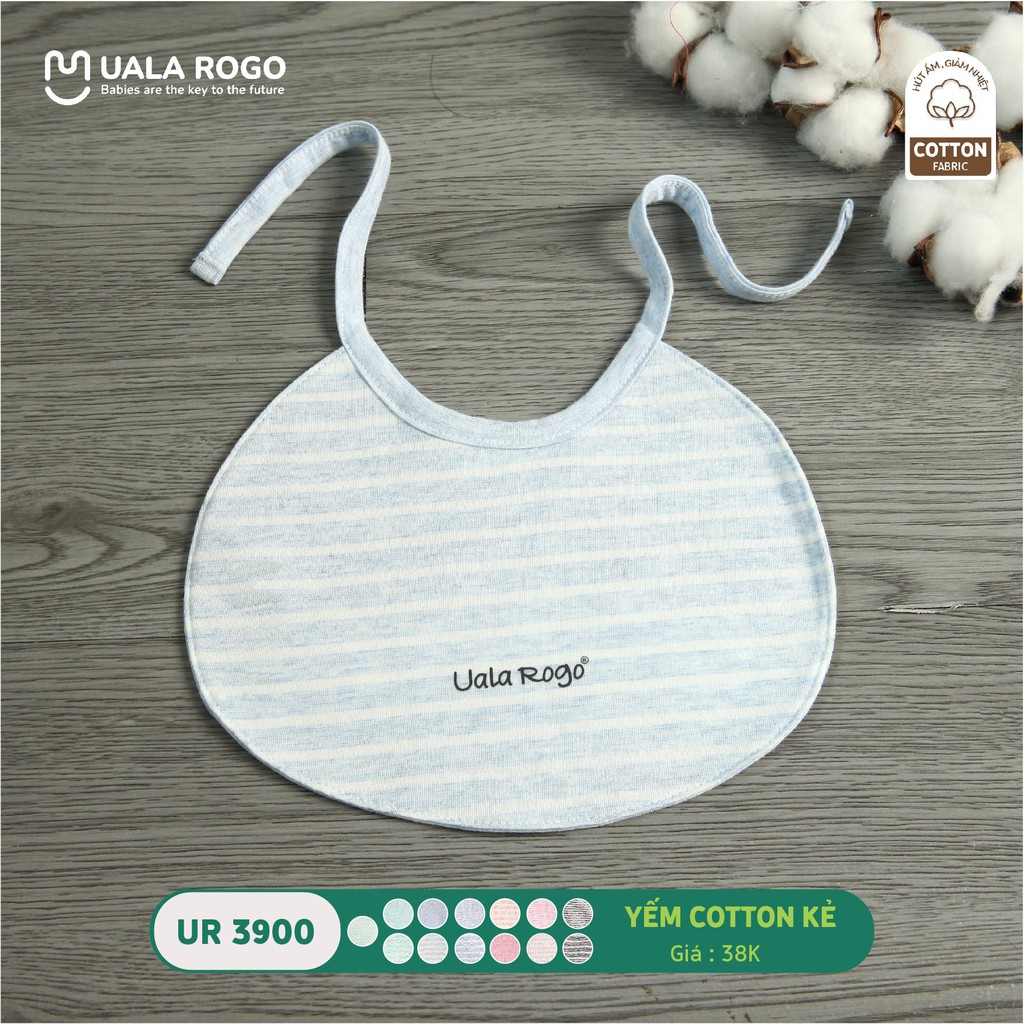 Yếm Tròn buộc dây UalaRogo Cotton