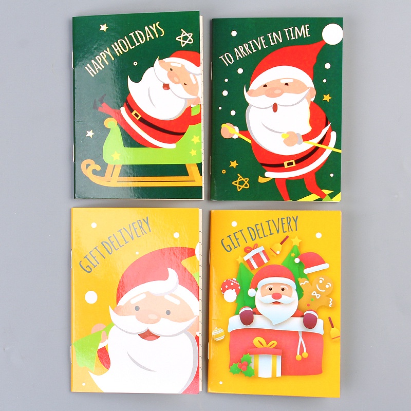 Sổ tay mini hình noel giáng sinh cute , quà tặng học sinh