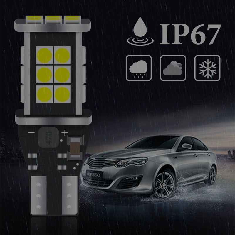 Set 2 Đèn Led Kevanly T15 3030 921 Led W16W 912 Chuyên Dụng Dành Cho Ô Tô