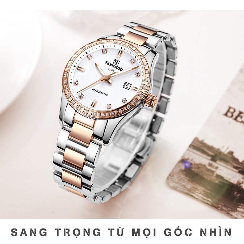 Đồng hồ Nữ ROMATIC 8810 Dây Demi Siêu Sang,Tặng Hộp & Pin | BigBuy360 - bigbuy360.vn