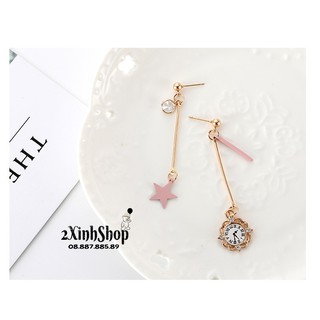 FREESHIP ĐƠN TỪ 50K_BÔNG TAI HQ ICON NGÔI SAO ĐỒNG HỒ - BT046