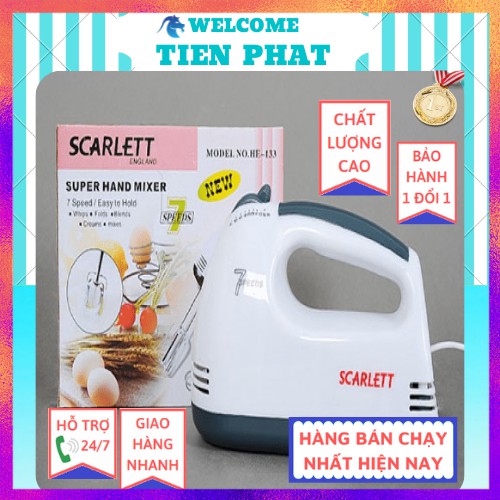 ⚡Máy Đánh Trứng SCARLETT HE-133 - Chất Lượng Cao