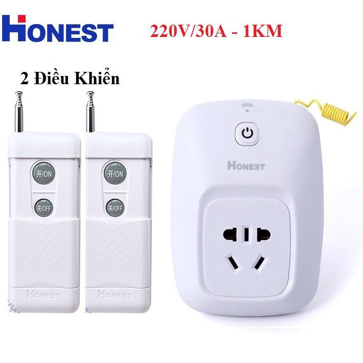 Điều khiển từ xa  Honest 1Km dùng cho công tắc honest sóng radio 315