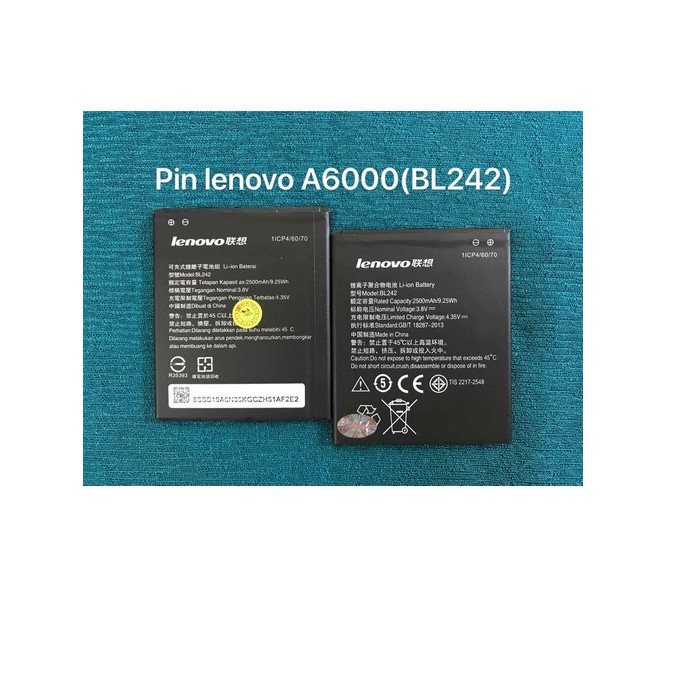 Pin Lenovo A6600 plus