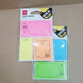Giấy nhắn hình - Giấy note hình Deli A55502