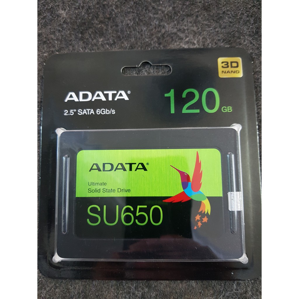 Ổ cứng SSD 120GB ADATA SU650 Chính Hãng. Vi Tính Quốc Duy