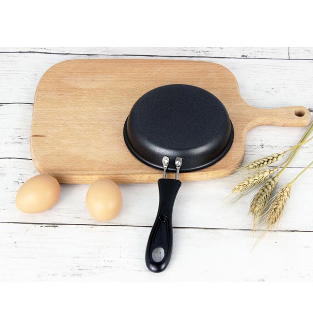 Chef Mini Non Stick Iron Frying Pan Fry Skillet Restaurant Kitchen Cookware