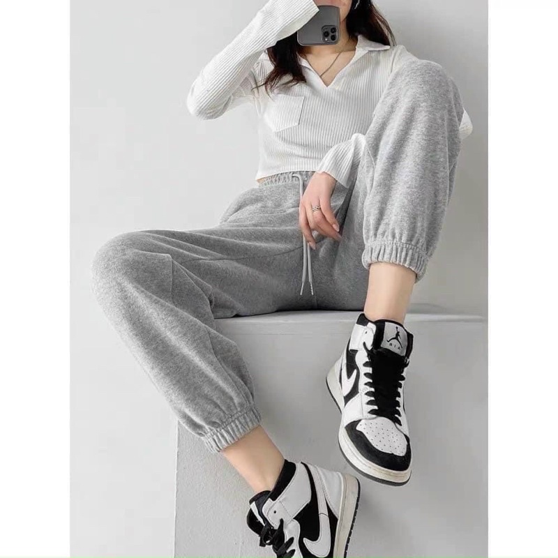 ẢNH THẬT - QUẦN BOMBER TĂM BO GẤU