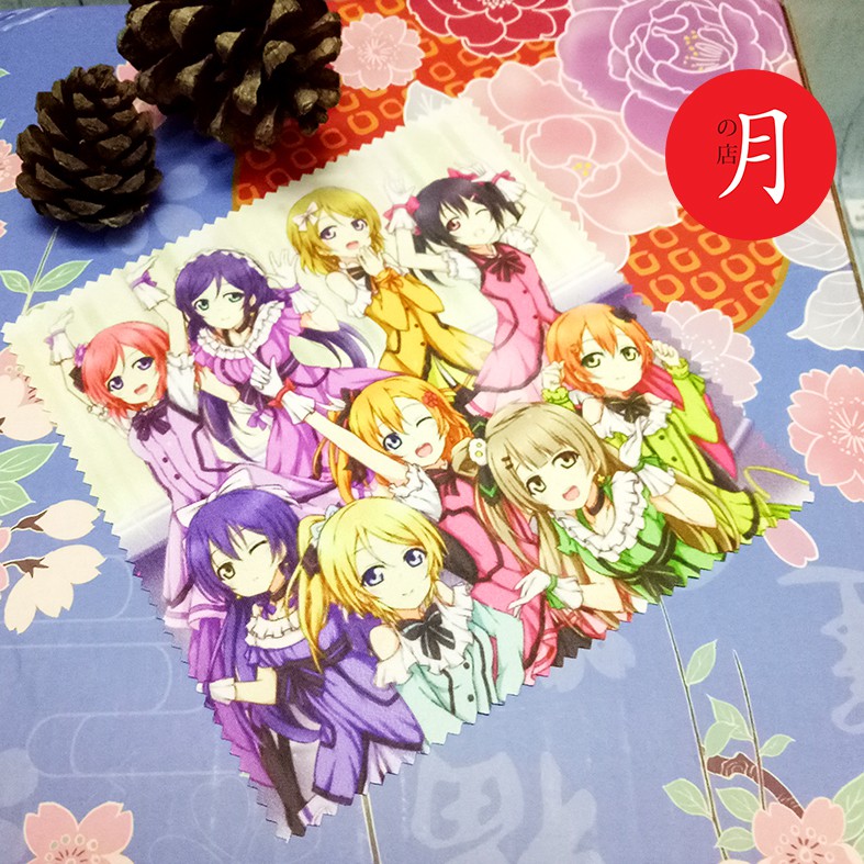 Khăn lau mắt kính Anime Love live