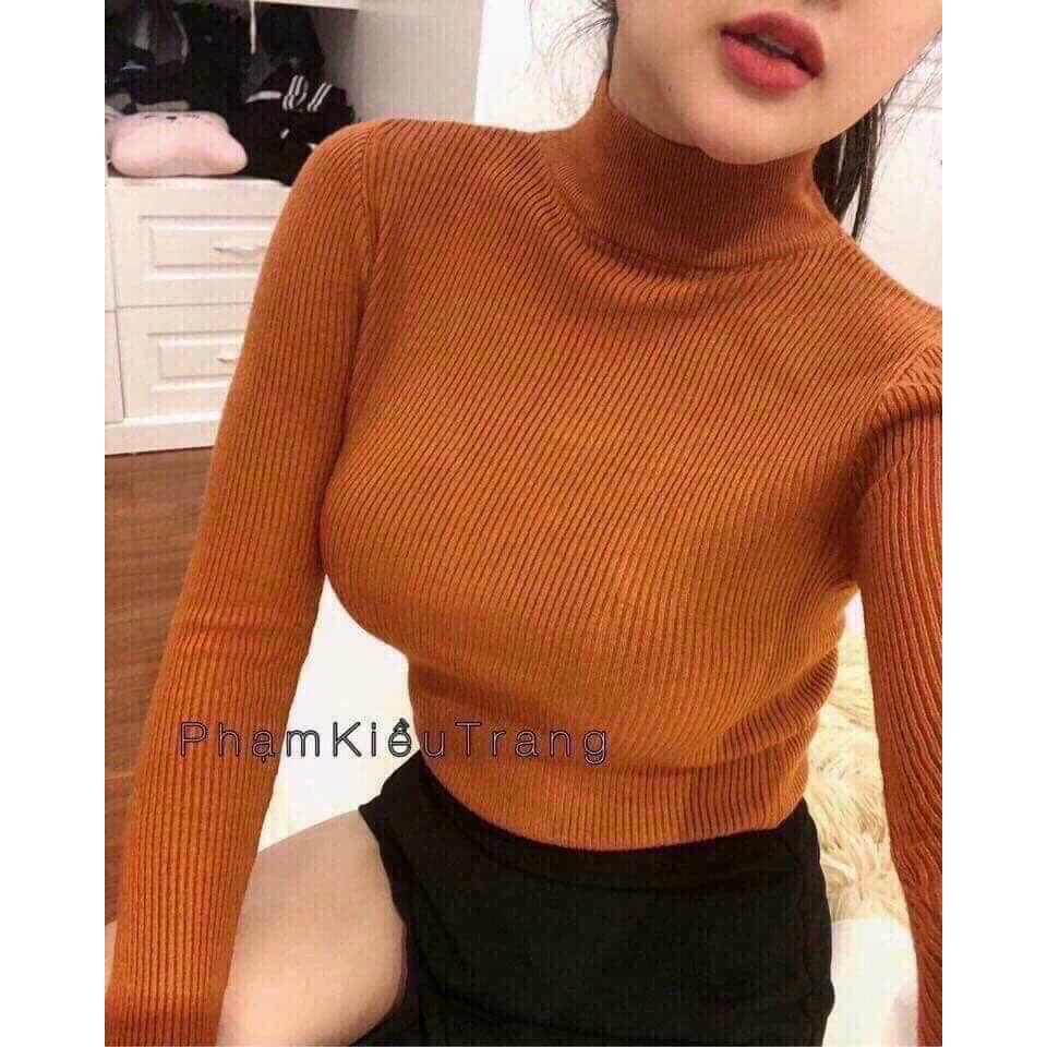 Áo len tăm cổ 3p hot hot