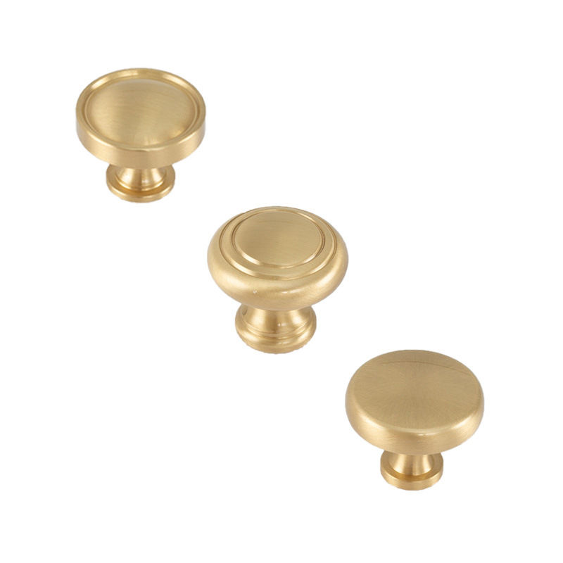 Tay nắm tủ Hình bầu dục Ngăn kéo hình vuông Có hình cánh cửa bên hông Núm kéo Đồ nội thất bằng vàng