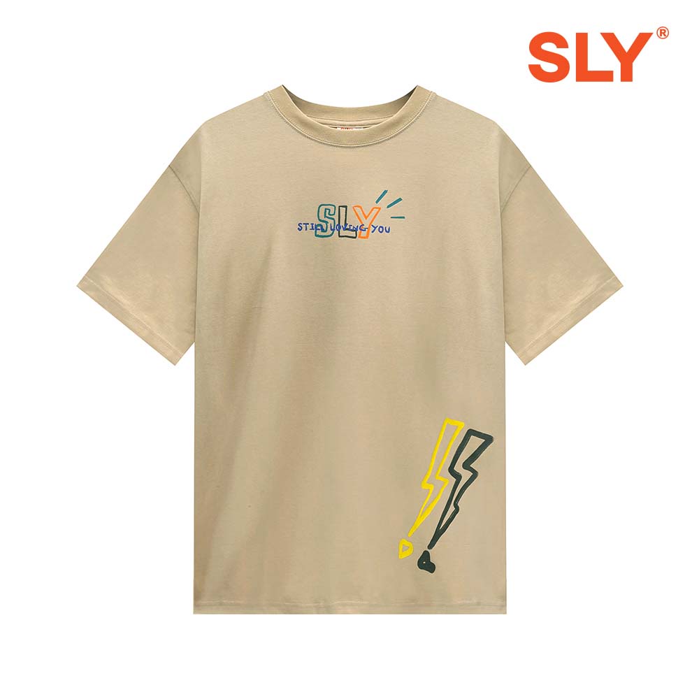 Áo Thun SLY Chaos màu Tan