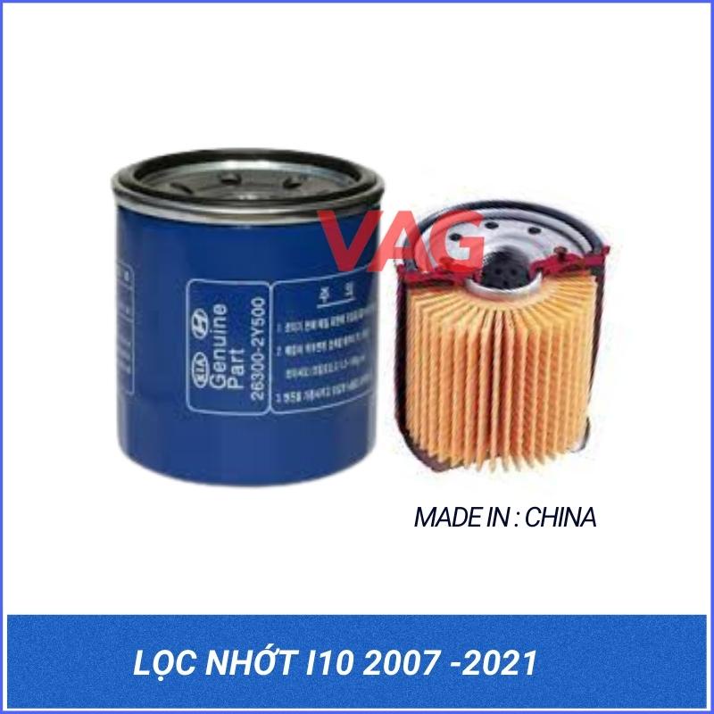 Combo Lọc Nhớt, Lọc Động Cơ, Lọc Điều Hòa, Lọc Xăng I10 1.0/1.2 Từ 2010-2021- Made in China