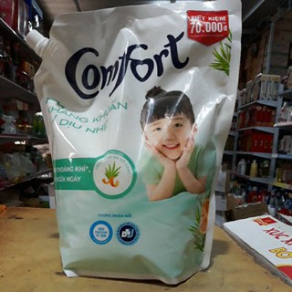 Nước xả vải COMFORT dịu nhẹ kháng khuẩn túi 2L6