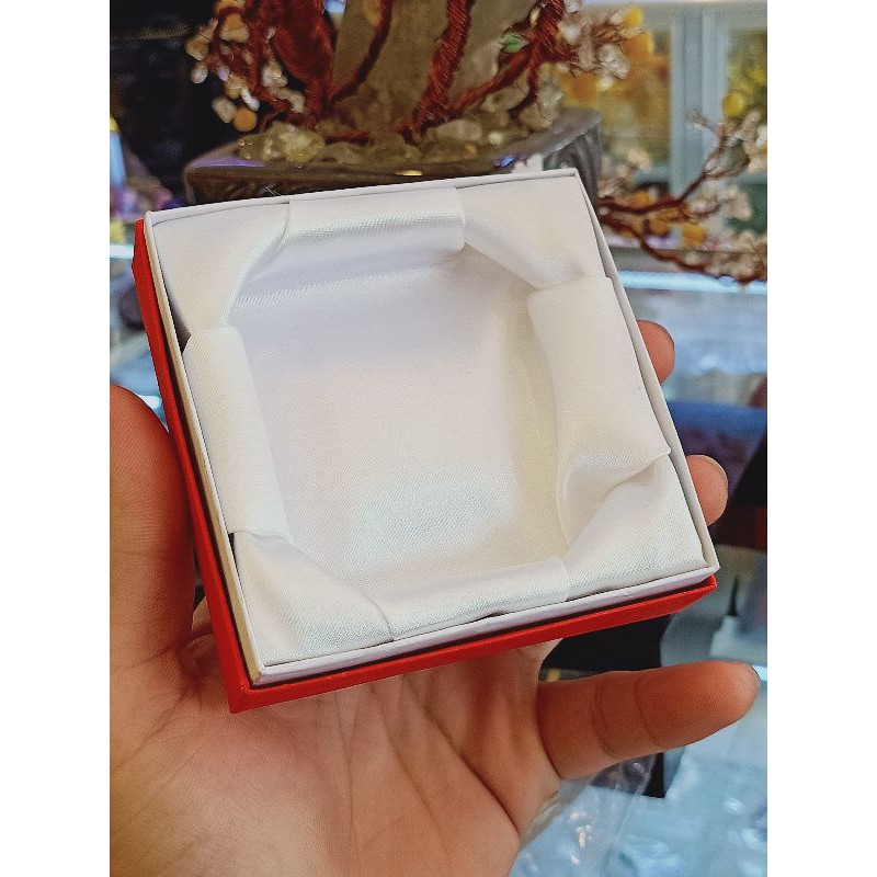 [100 CÁI] HỘP HOA HỒNG LỤA ĐỰNG VÒNG 9cm x 9cm | BigBuy360 - bigbuy360.vn