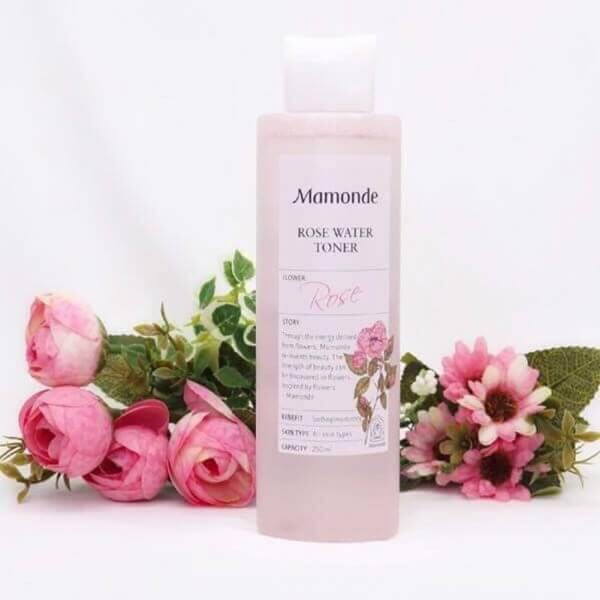 Nước hoa hồng Mamonde rose water toner 250ml