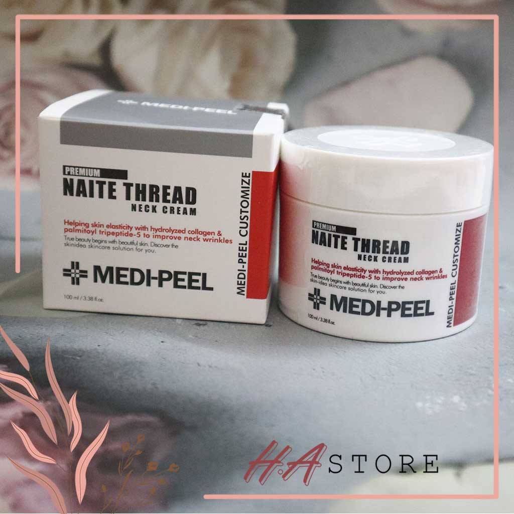 Kem Dưỡng Cổ Medi Peel Naite Thread Neck Cream 100ml