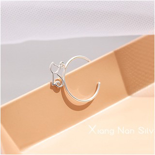 Nhẫn mặt mèo tòn ten xinh