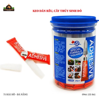 Keo thuỷ sinh dán rêu, dán cây