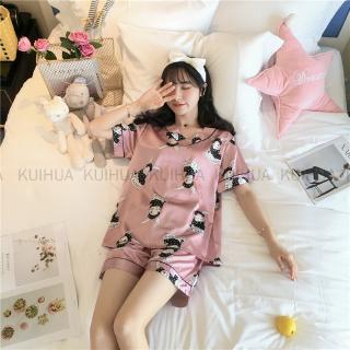 Set Đồ Ngủ Lụa Thời Trang Dành Cho Nữ