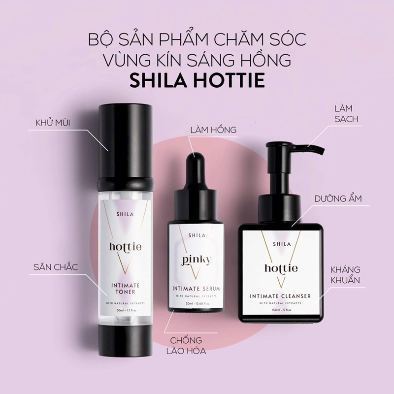 Bộ sản phẩm chăm sóc vùng kín Shila Việt Nam