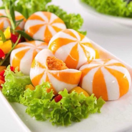 Viên Hải Sản Vị Tôm Nhân Trứng Cá EB  Malaysia 🍜Giao HỎA TỐC nội thành Hà Nội 🍜Bánh Bao Thả Lẩu ,Nhím Biển