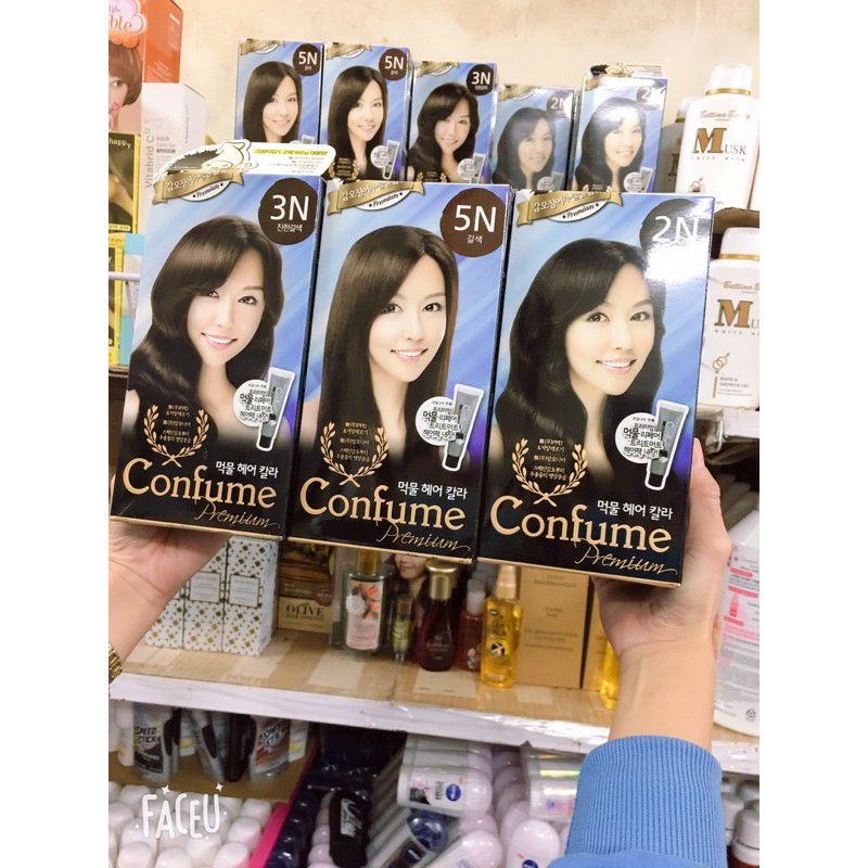 THUỐC NHUỘM TÓC THẢO DƯỢC CONFUME